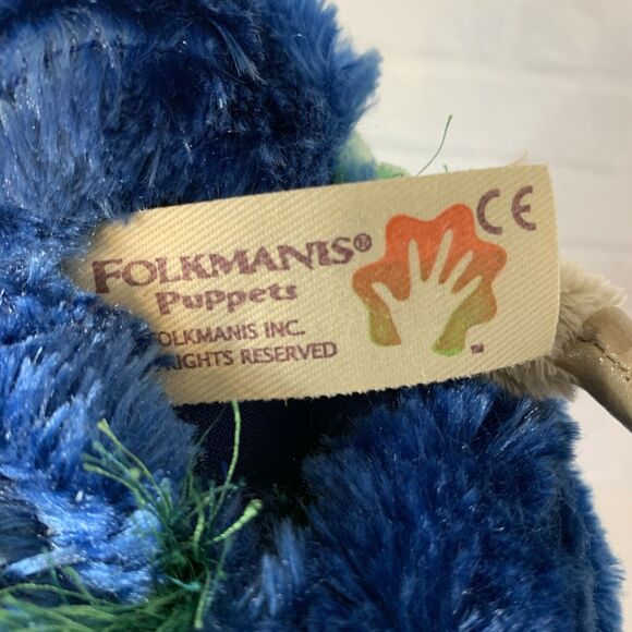 Folkmanis Puppet Peacock Bird Colorful Hand Play Puppet Plush - Picture 2 of 7